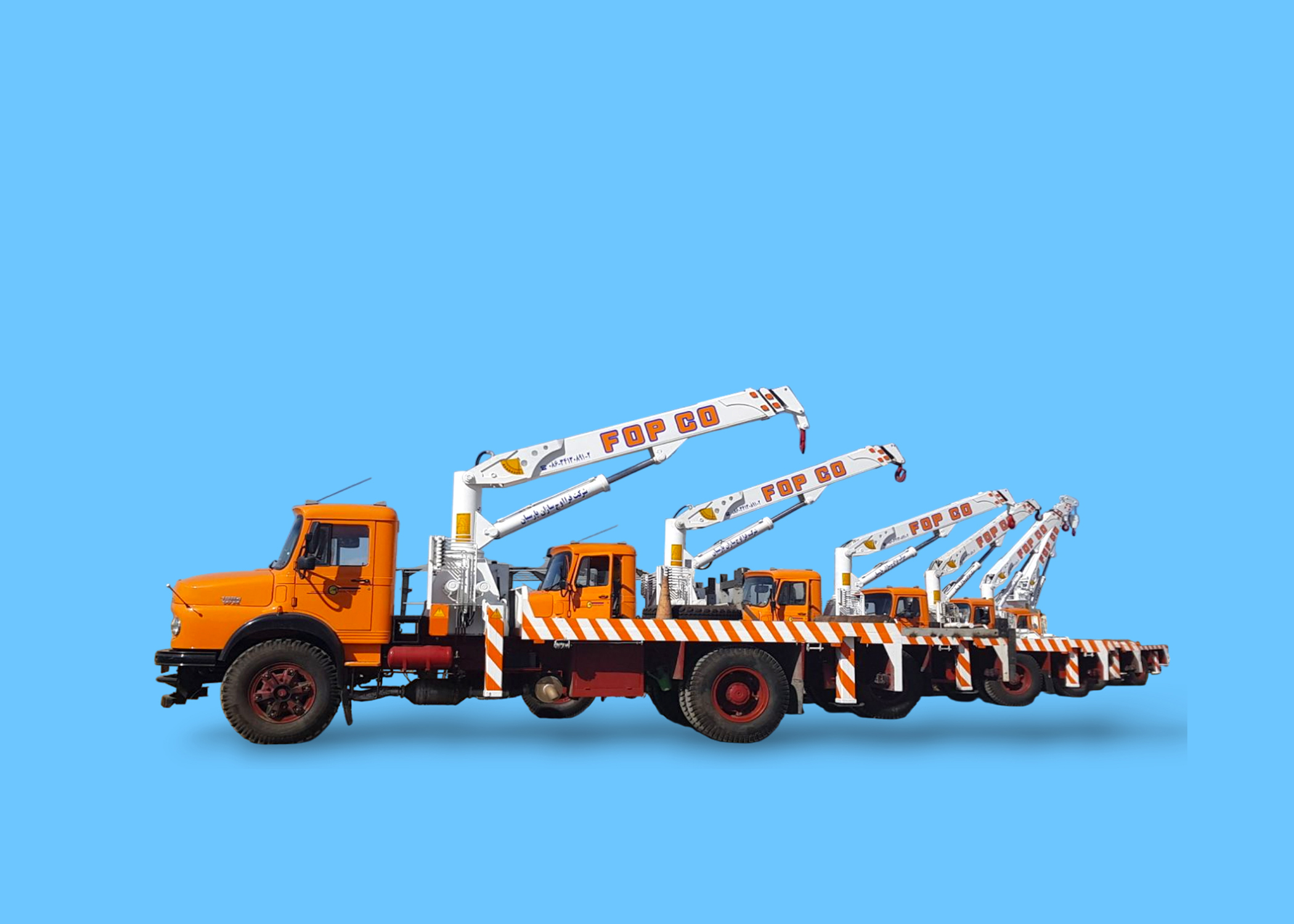 بررسی مشخصات فنی و کاربردی جرثقیل مدل FCT-45000-2S